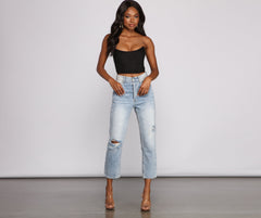 The Classic Cropped Corset Top - Lady Occasions