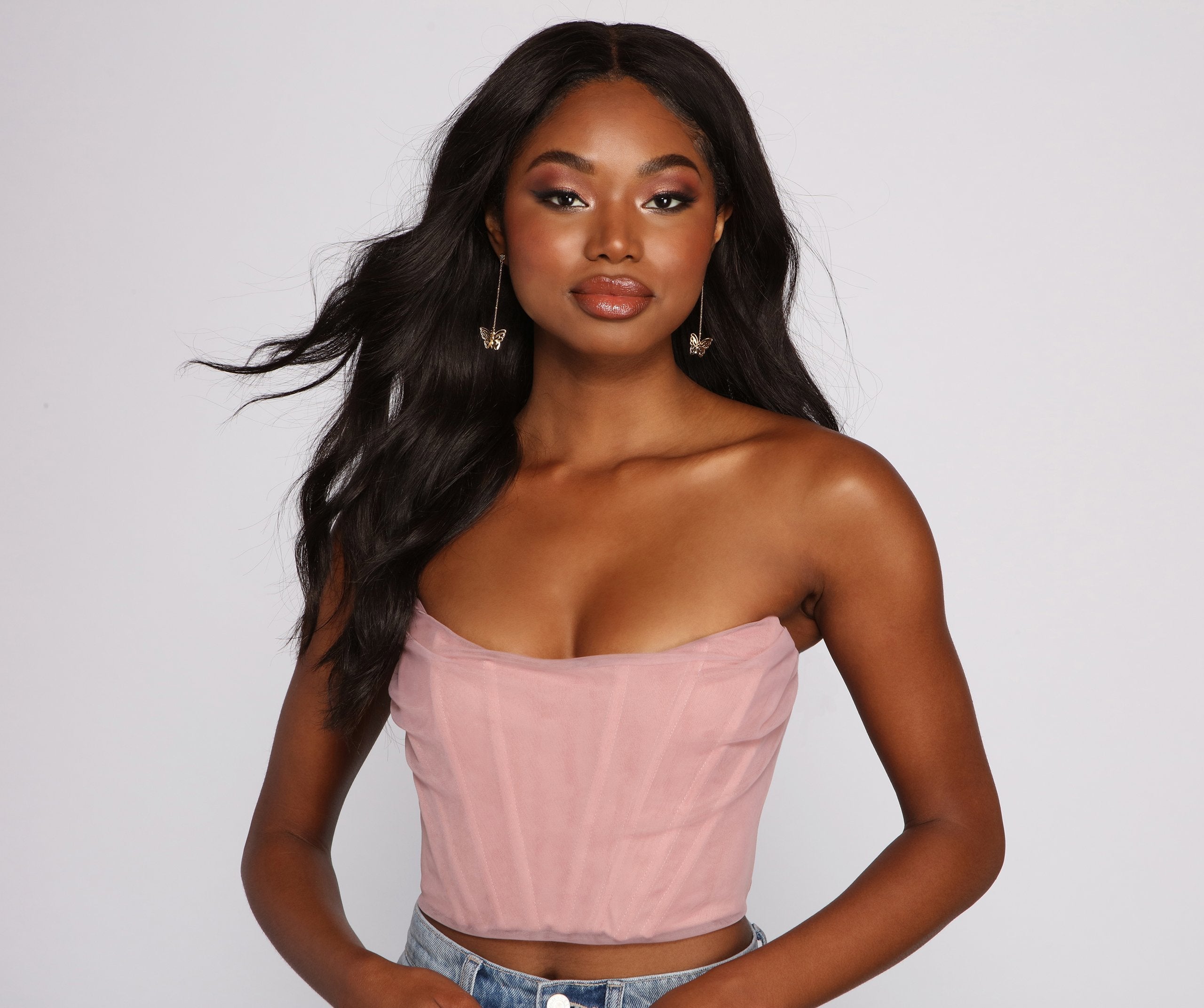 The Classic Cropped Corset Top - Lady Occasions