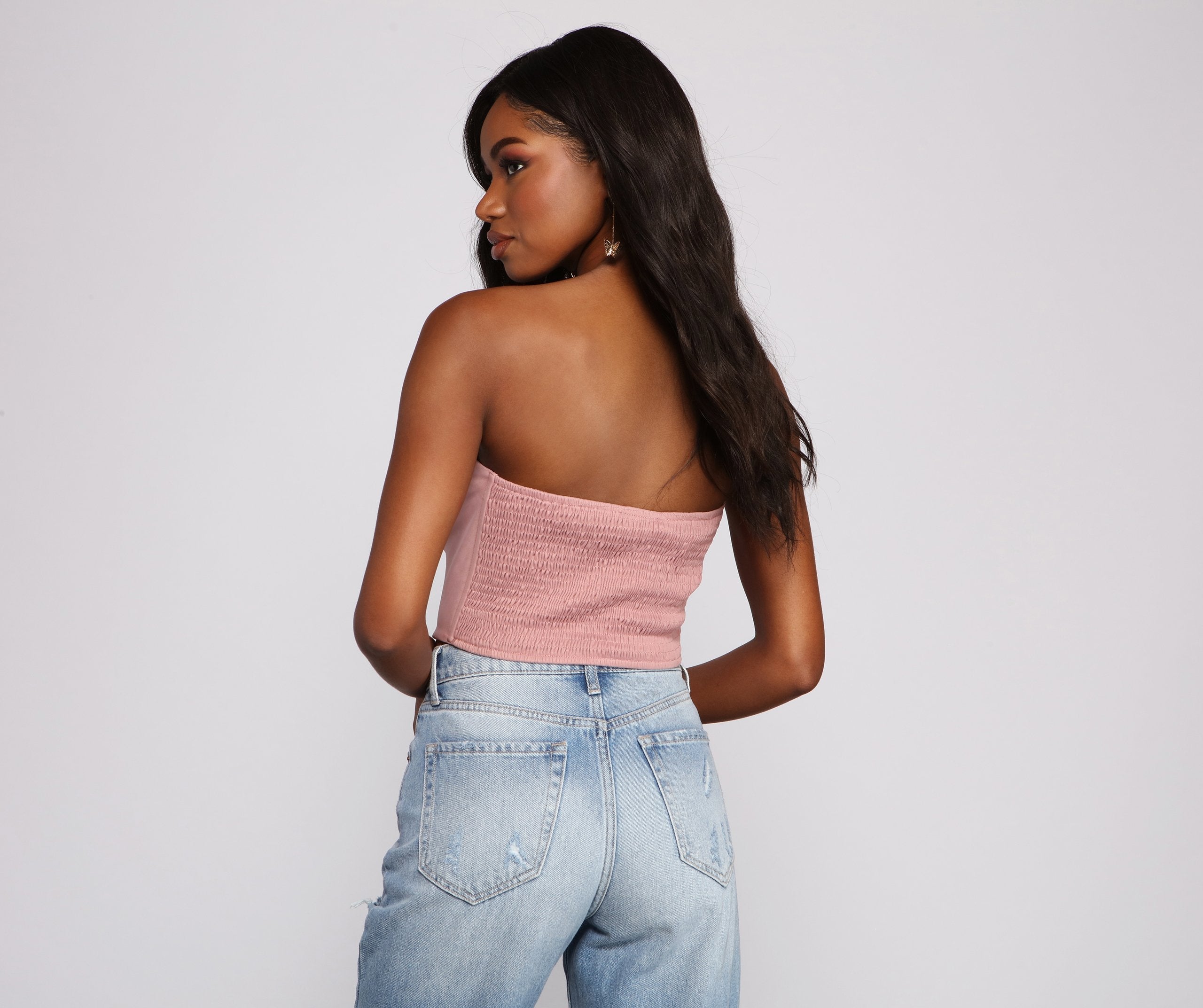 The Classic Cropped Corset Top - Lady Occasions