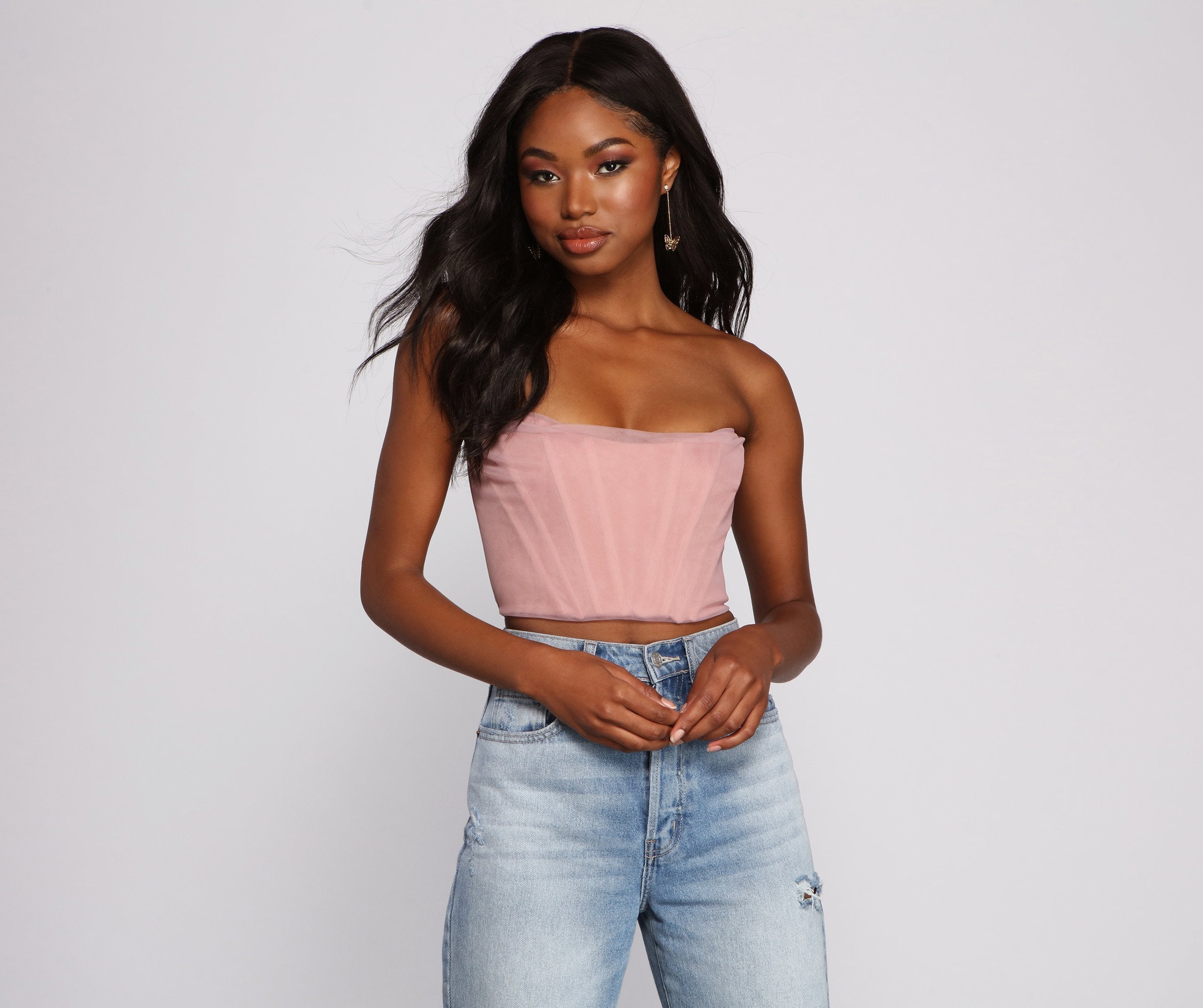 The Classic Cropped Corset Top