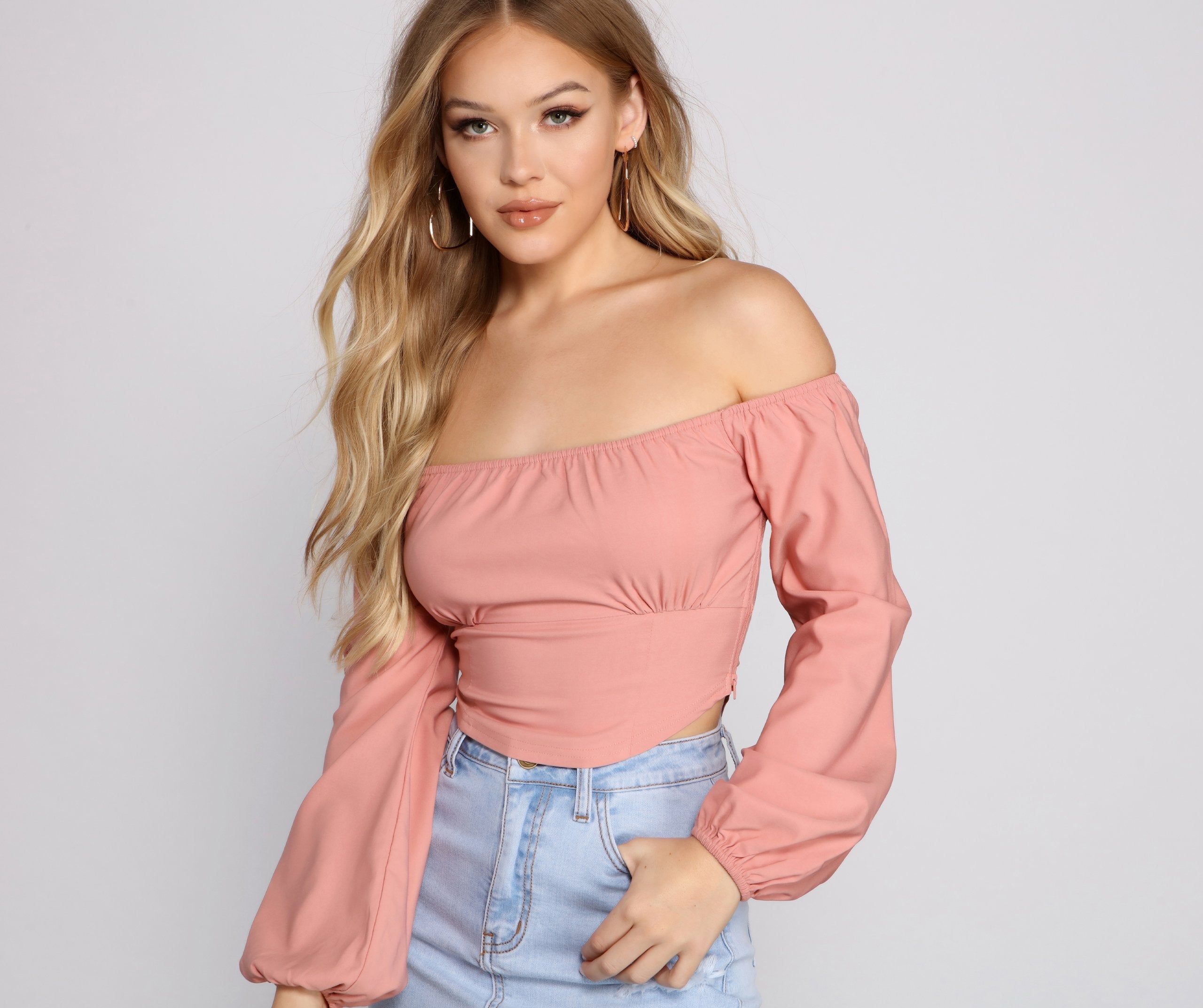 Chic Trends Cropped Corset Top - Lady Occasions