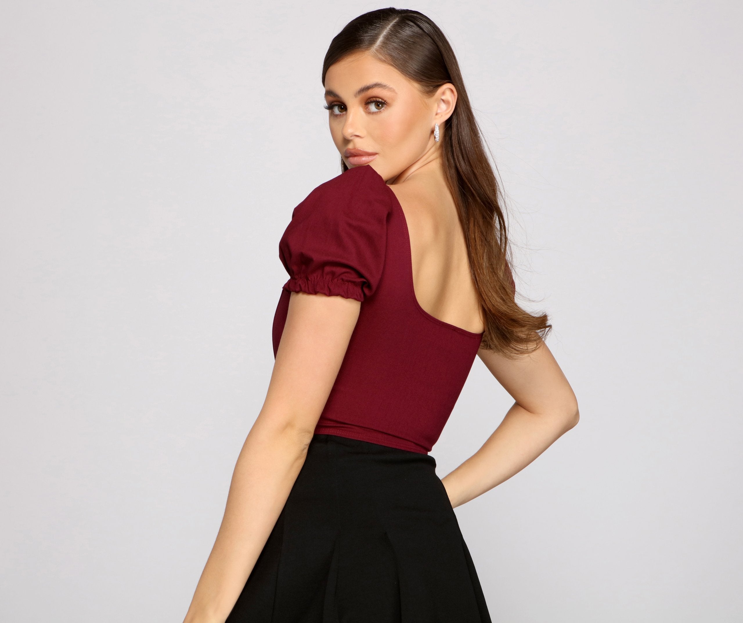 Up A Notch Hook and Eye Corset Top - Lady Occasions