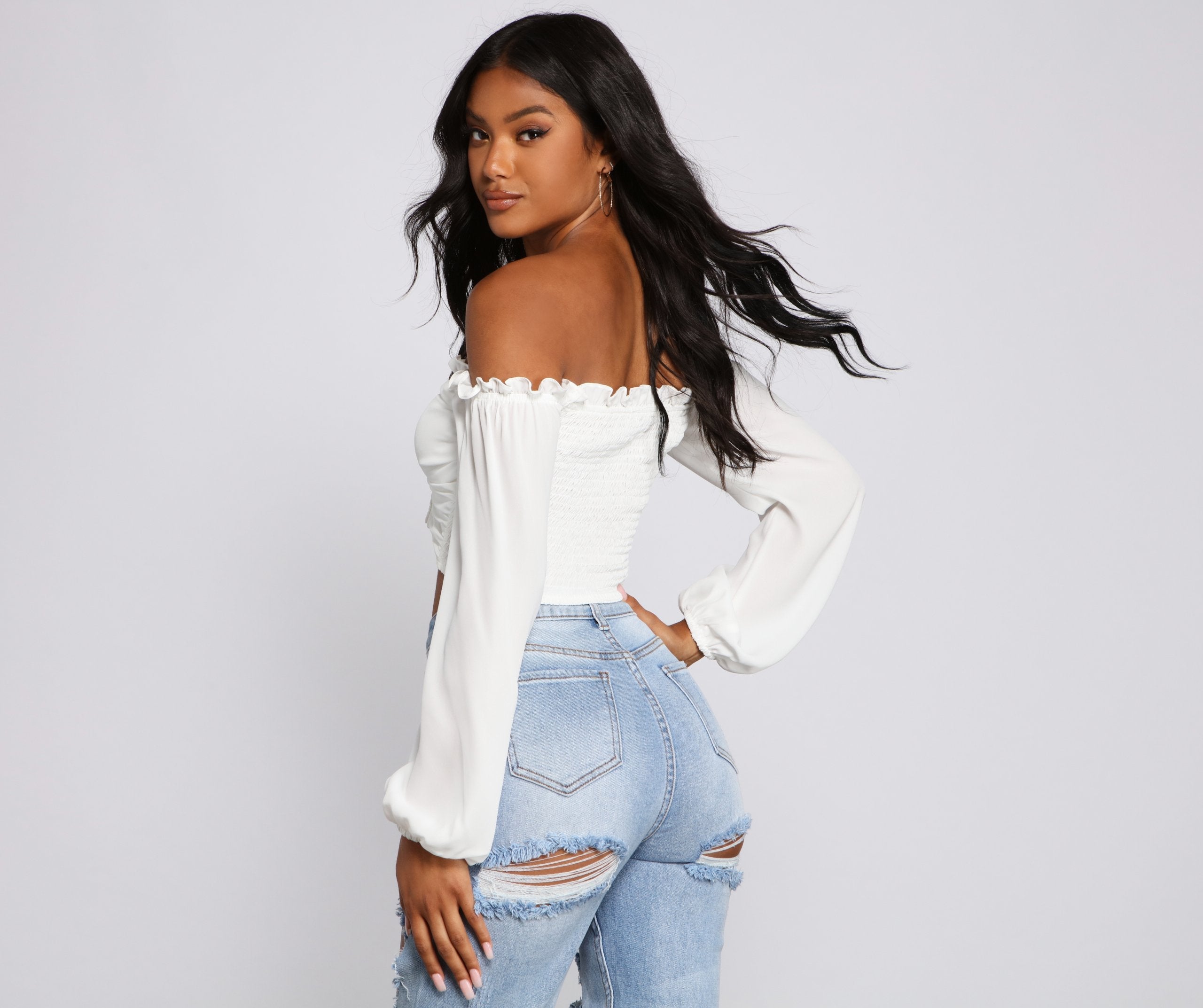 Classic Beauty Off The Shoulder Corset Top - Lady Occasions