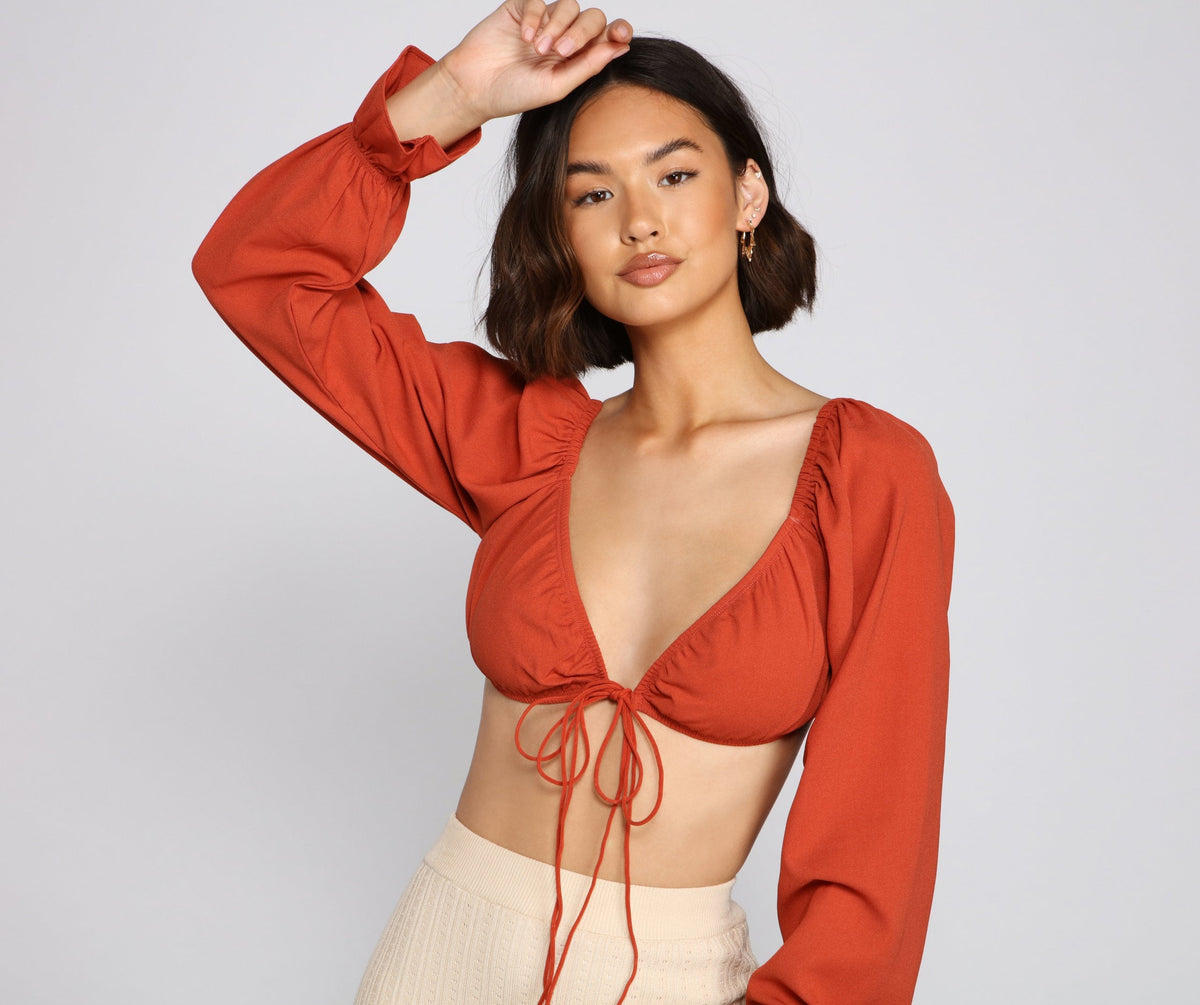 Such A Sweetheart Crop Top - Lady Occasions