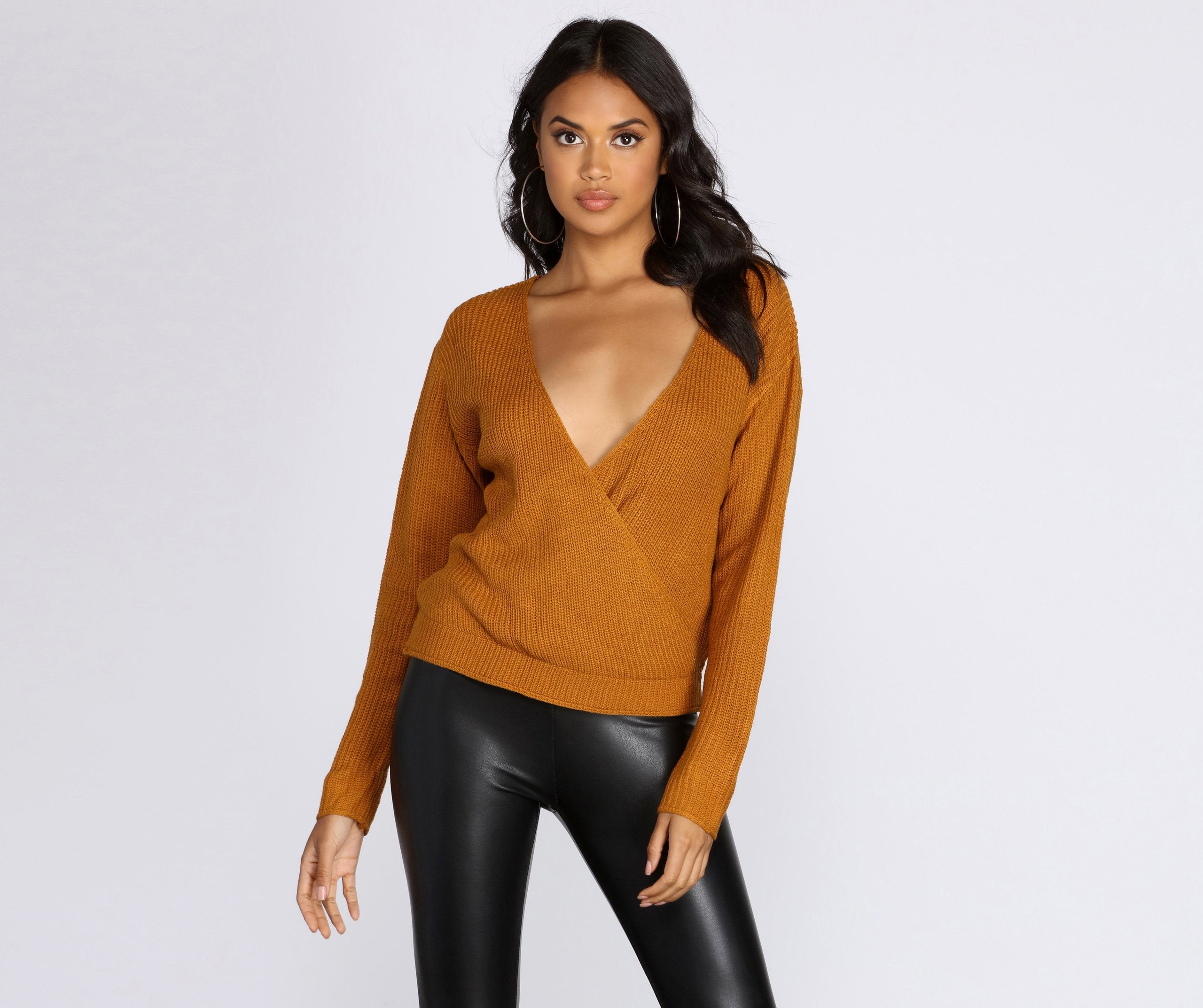 Pull In Closer Wrap Sweater - Lady Occasions