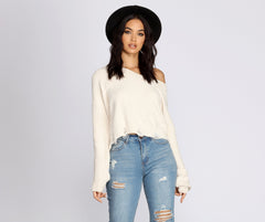 Chillin' With You Chenille Sweater - Lady Occasions