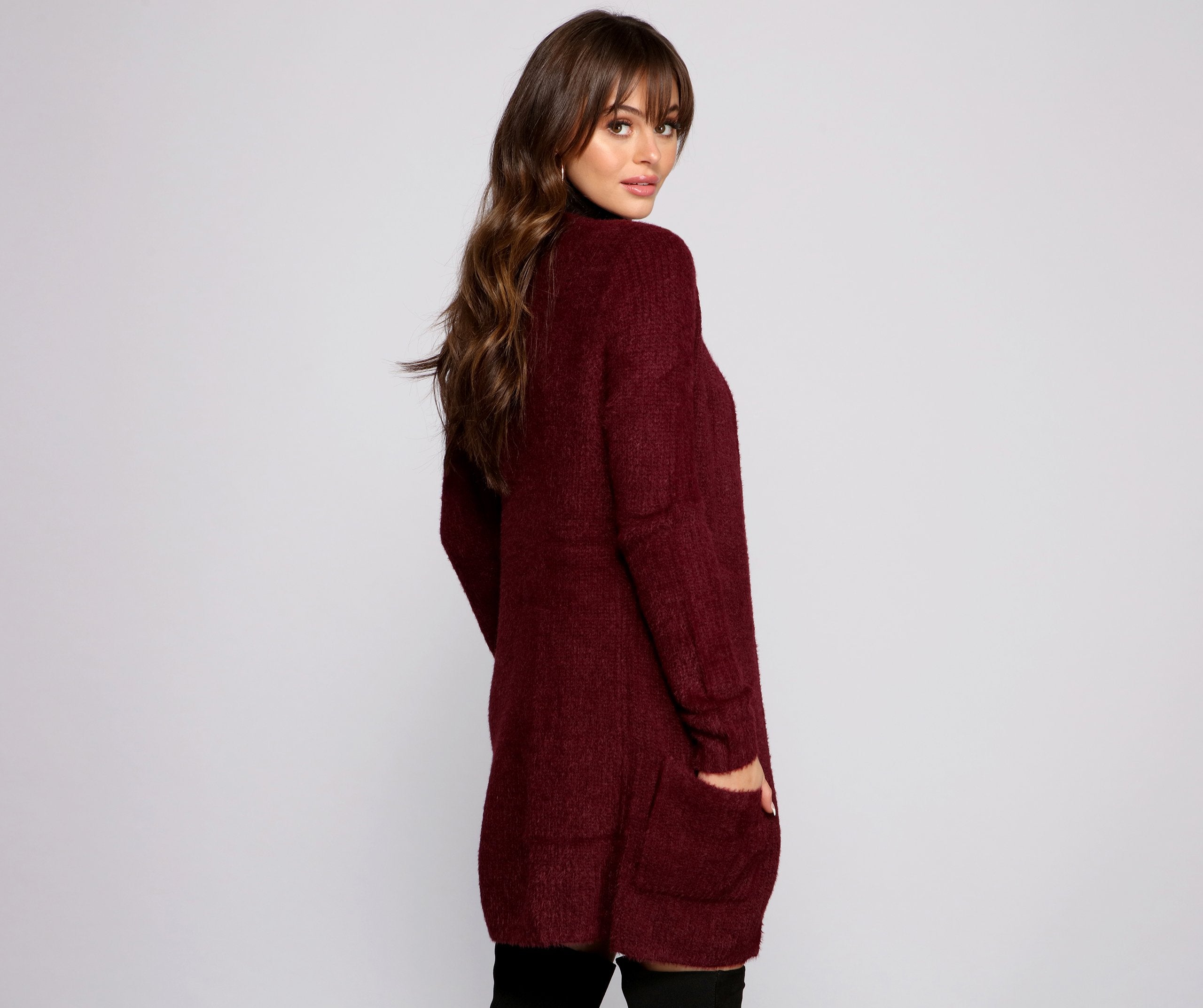 Layer Up Basic Knit Cardigan - Lady Occasions