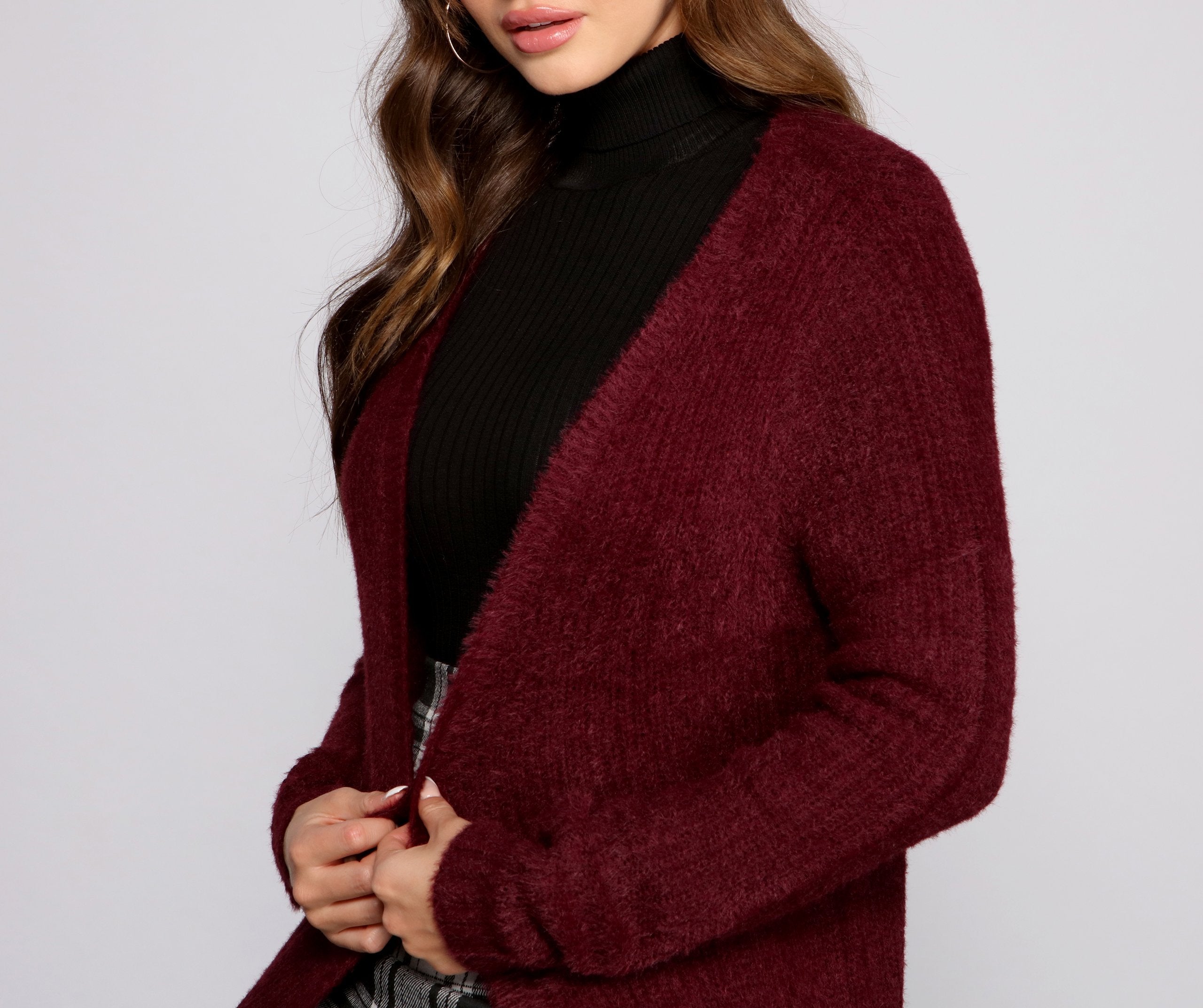 Layer Up Basic Knit Cardigan - Lady Occasions