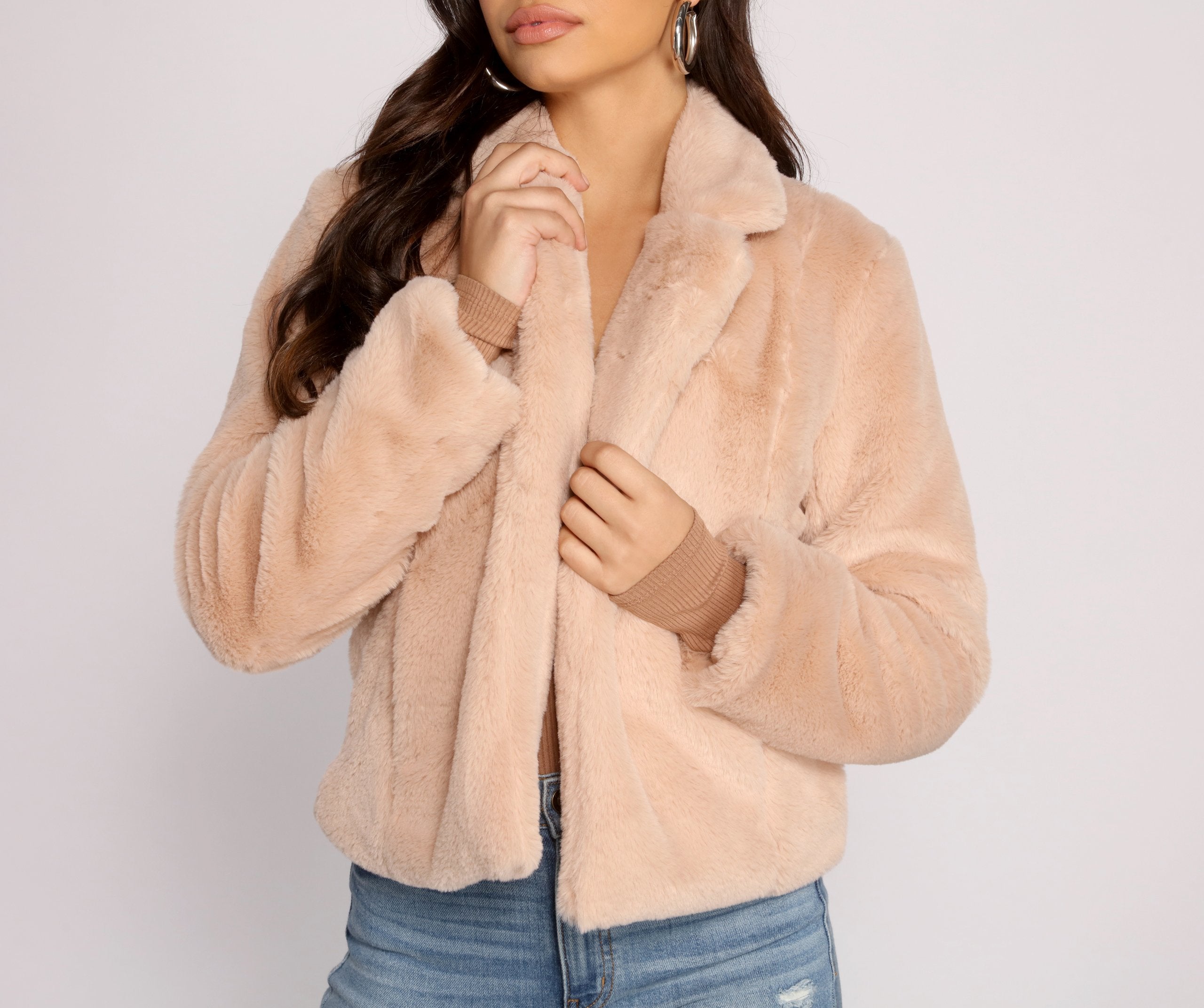 Cuddle Weather Faux Fur Jacket - Lady Occasions