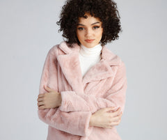 Glam Life Faux Fur Jacket - Lady Occasions