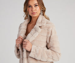 Perfect Illusion Faux Fur Jacket - Lady Occasions