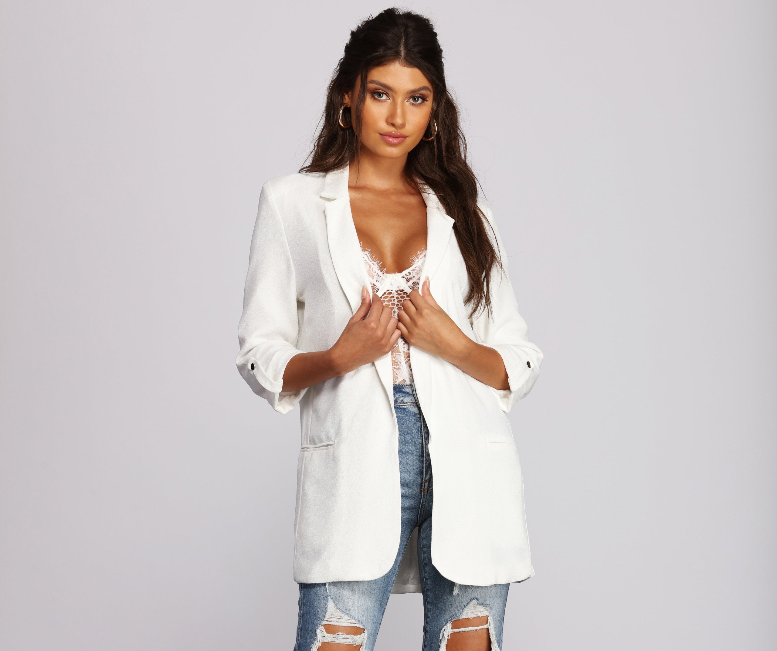 Making The Rules Boyfriend Blazer - Lady Occasions