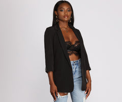 Making The Rules Boyfriend Blazer - Lady Occasions