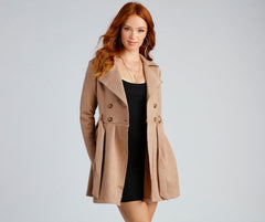 Poised And Polished Belted Trench - Lady Occasions