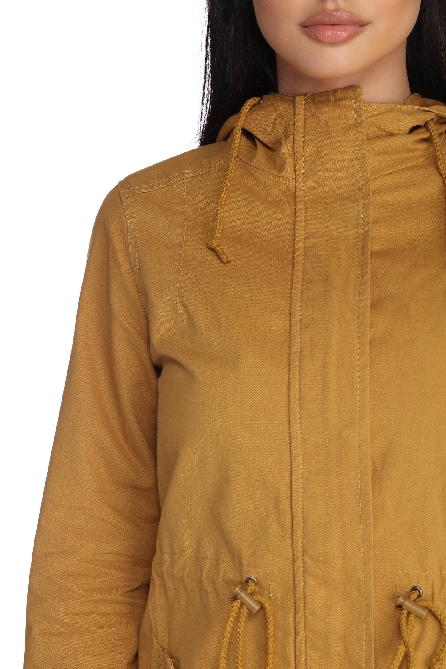 Hooded Out For An Adventure Anorak - Lady Occasions