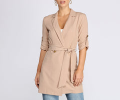 Boss Babe Trench Coat - Lady Occasions