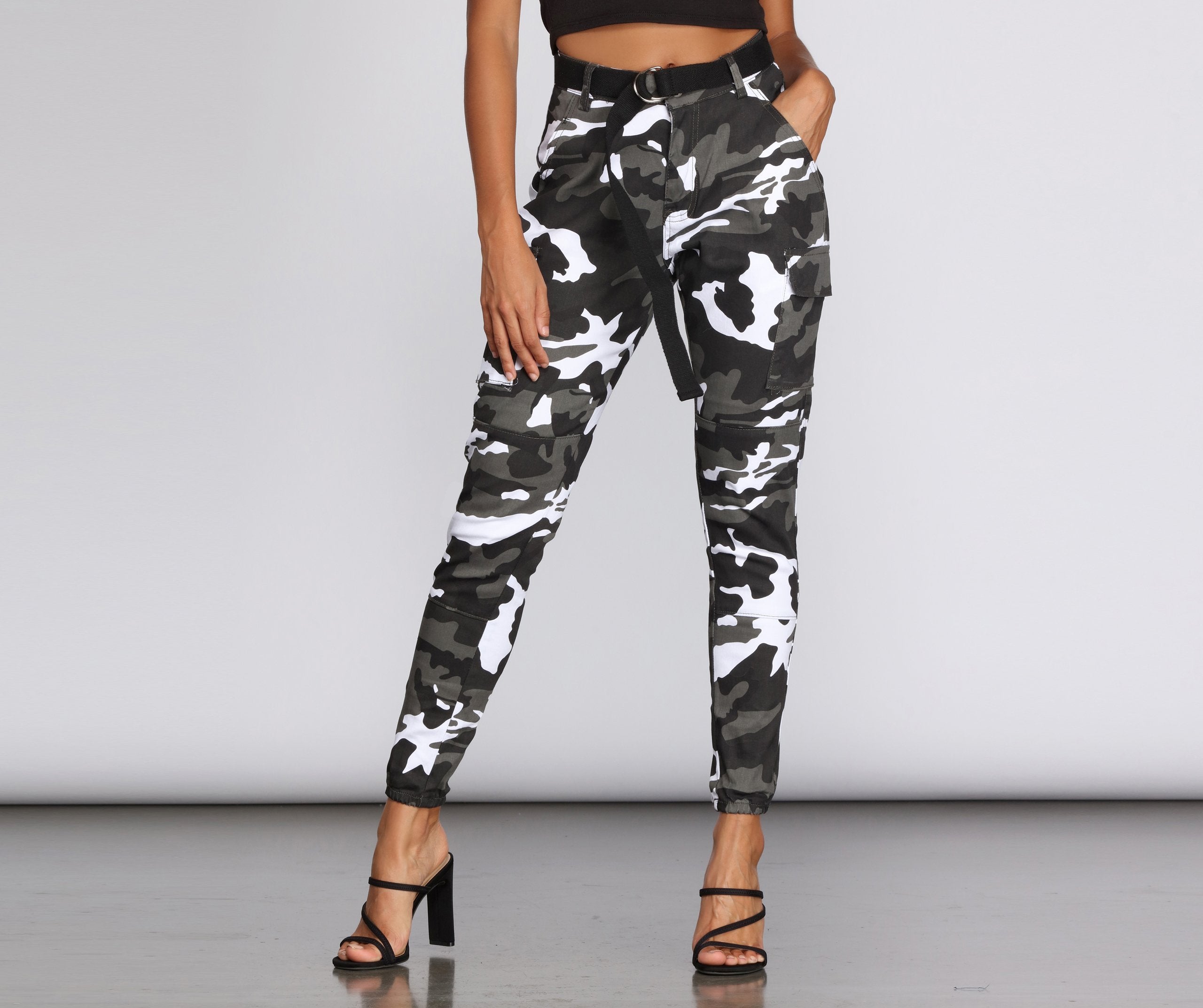 Off The Radar Camo Pants - Lady Occasions