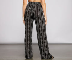 Effortless Beauty Boho Wide-Leg Pants - Lady Occasions