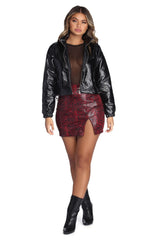 Sassy Snake Mini Skirt - Lady Occasions