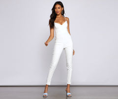 Feelin' Fresh Fitted Jumpsuit - Lady Occasions