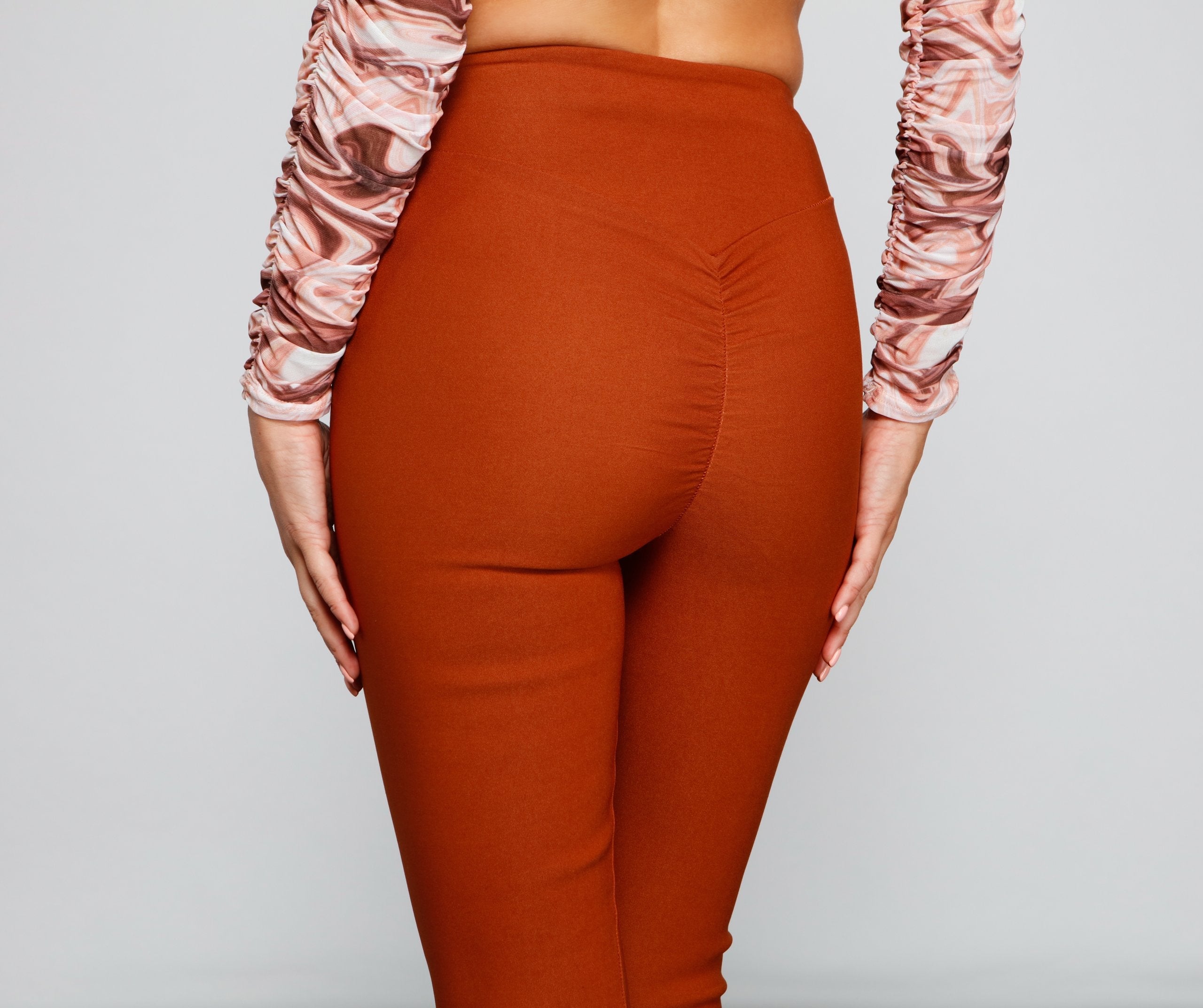On Point High Waist Leggings - Lady Occasions
