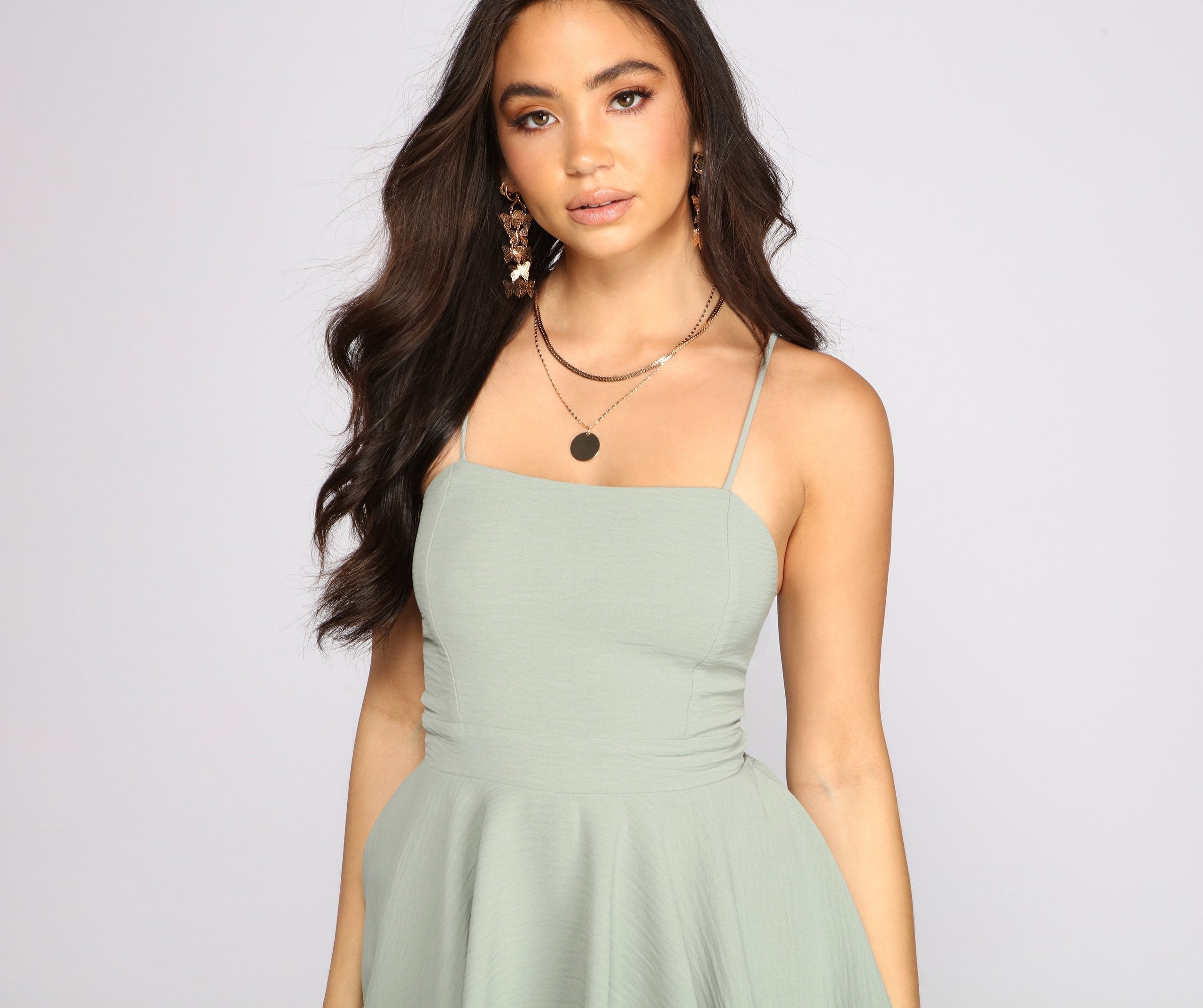 Sealed With Style Skater Romper - Lady Occasions