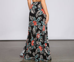 Pretty In Paradise Maxi Skirt - Lady Occasions