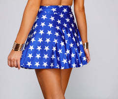 Lady Justice Star Skater Skirt - Lady Occasions