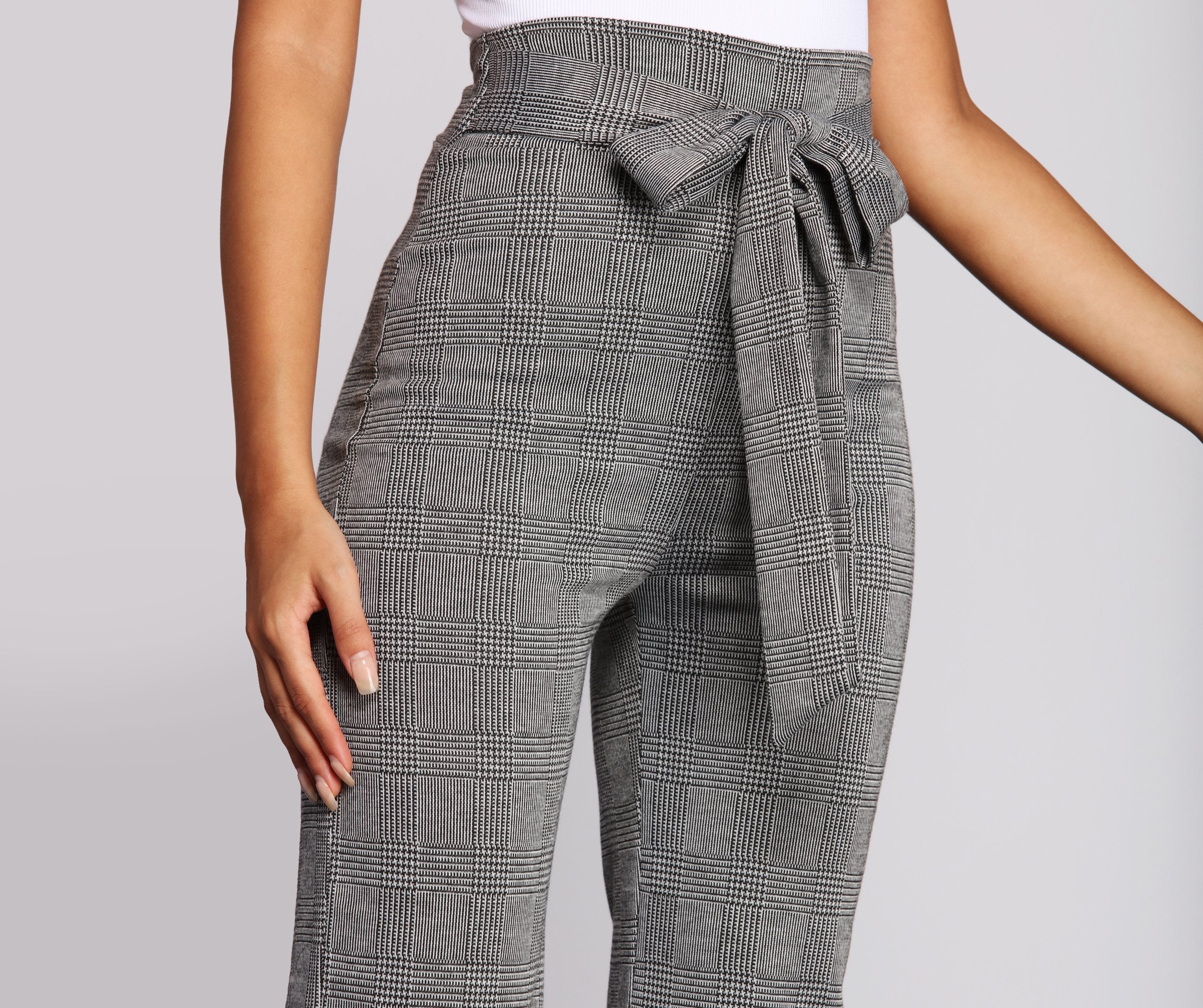 Check It Off Straight Leg Pants - Lady Occasions