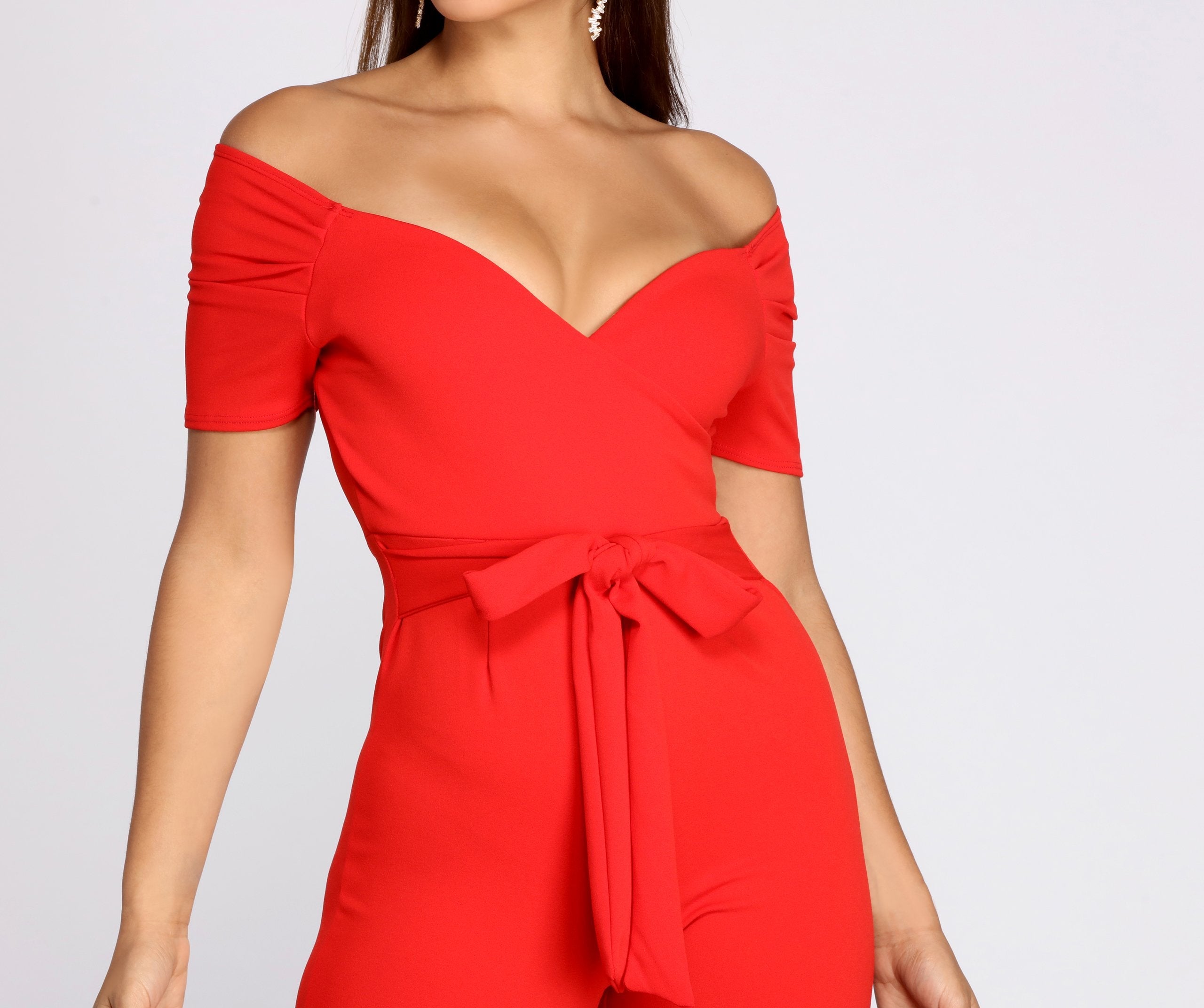 Classic Vibe V Neck Jumpsuit - Lady Occasions