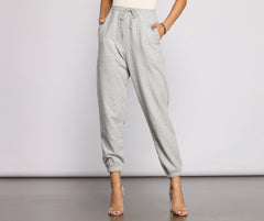 Comfy Chic French Terry Joggers - Lady Occasions