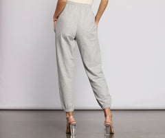 Comfy Chic French Terry Joggers - Lady Occasions