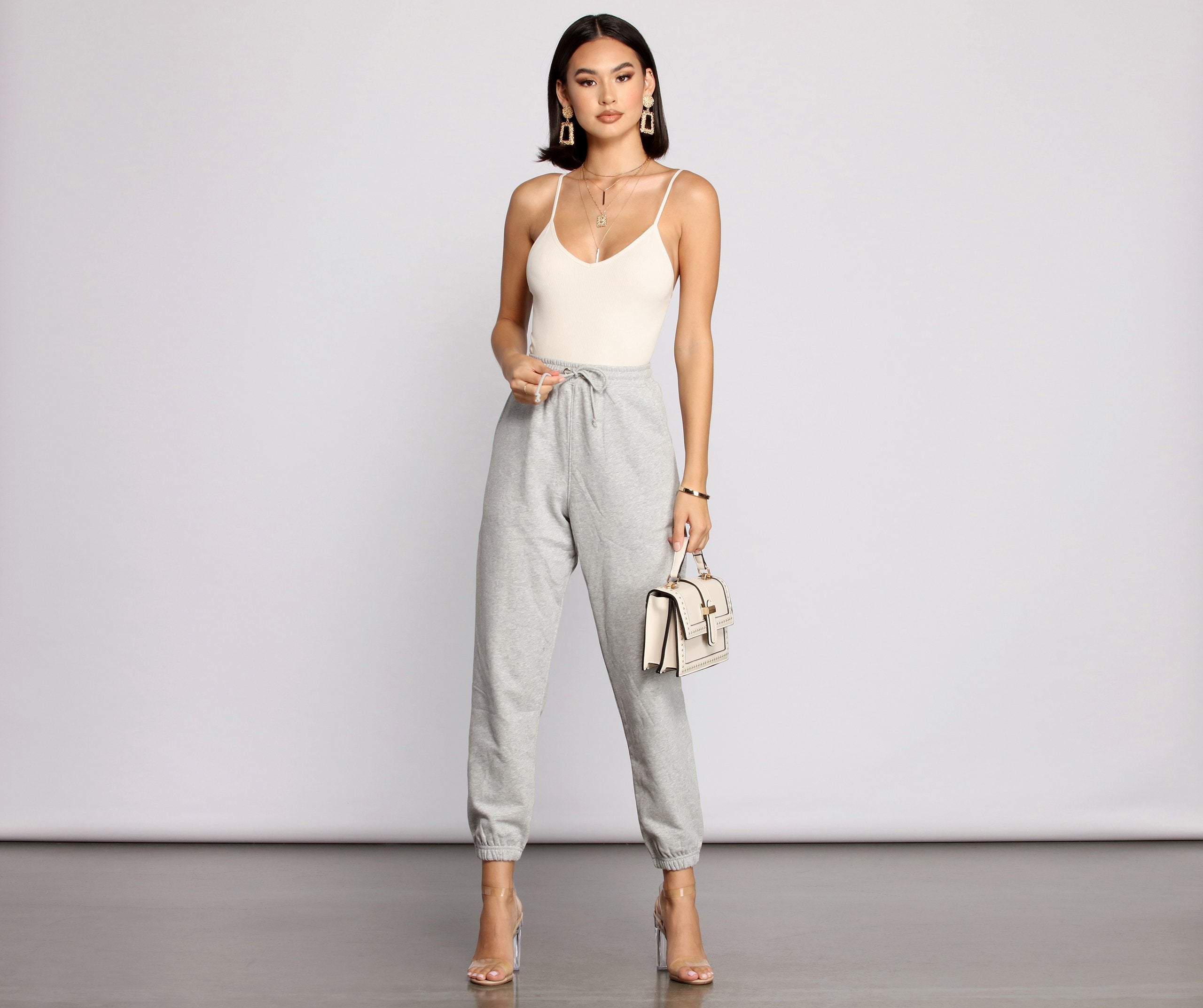 Comfy Chic French Terry Joggers - Lady Occasions