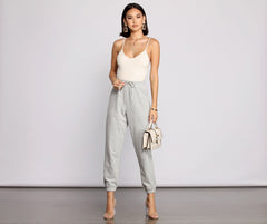 Comfy Chic French Terry Joggers - Lady Occasions