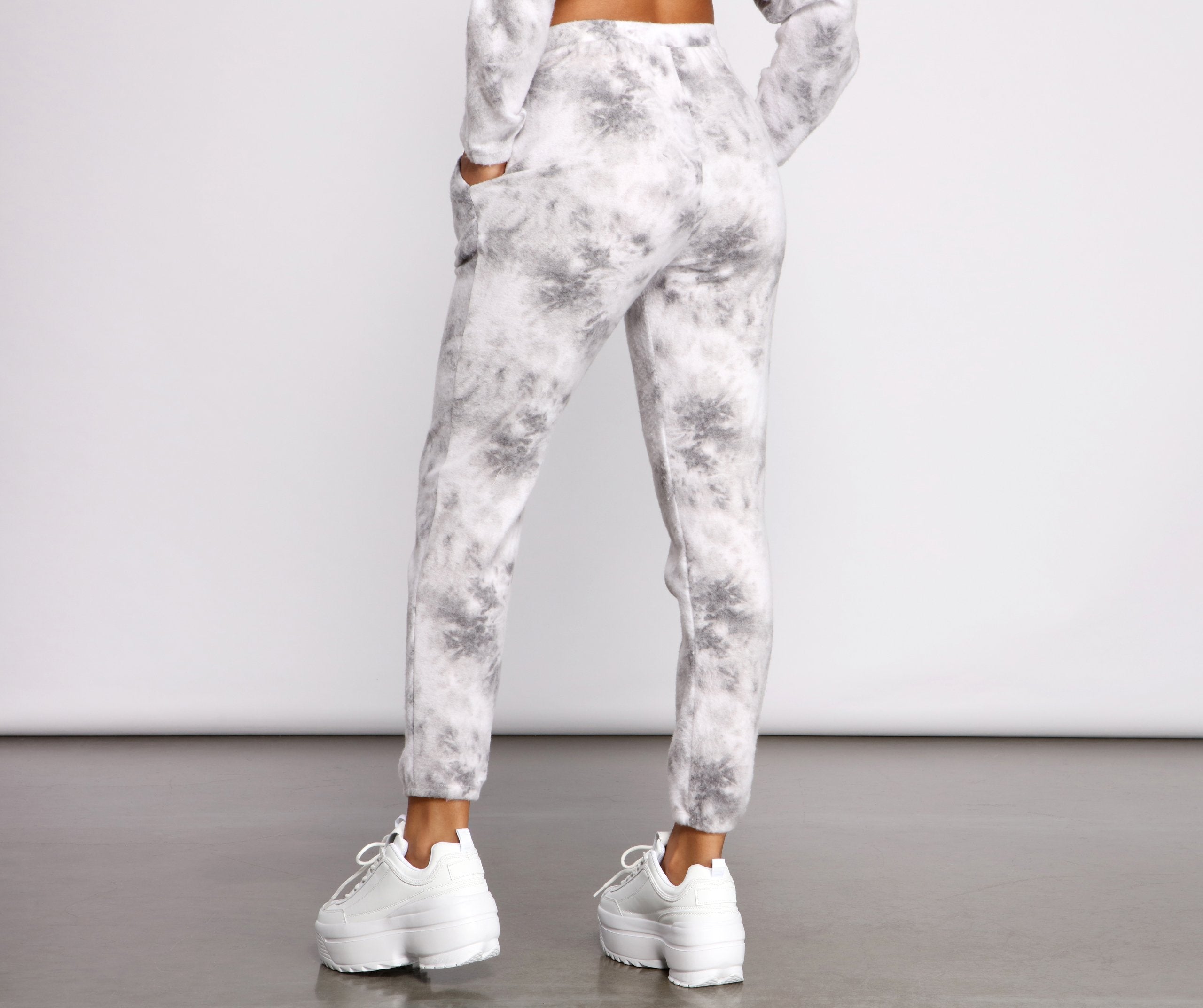 Major Cozy Vibes Tie Dye Joggers - Lady Occasions