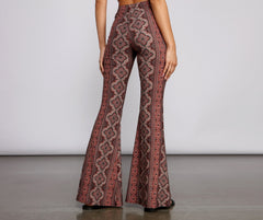 Bold Boho Vibes Flared Pants - Lady Occasions