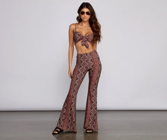 Bold Boho Vibes Flared Pants - Lady Occasions