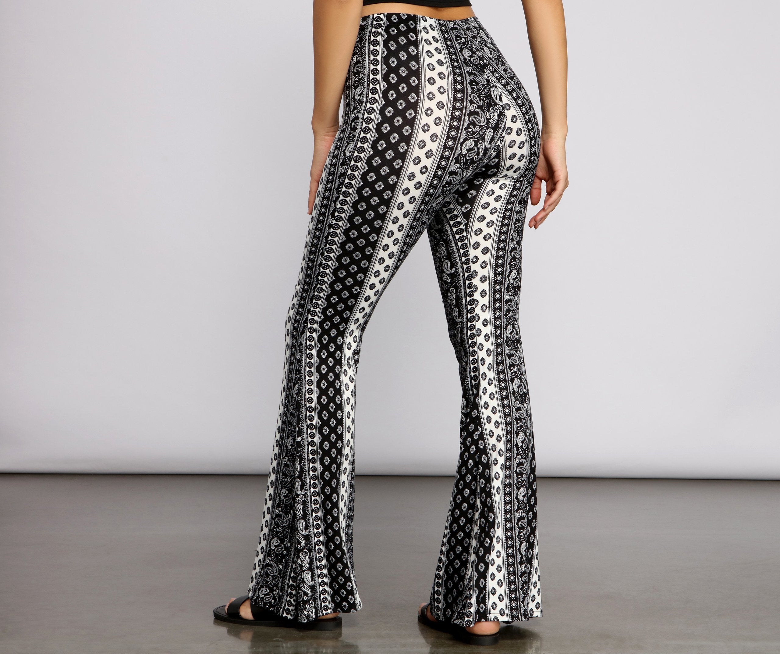 Wanderlust Beauty Flared Pants - Lady Occasions