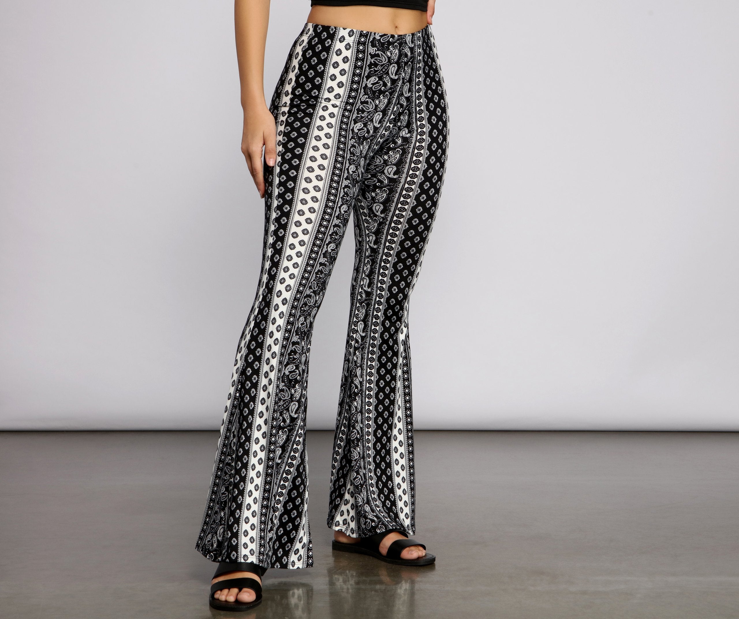 Wanderlust Beauty Flared Pants - Lady Occasions