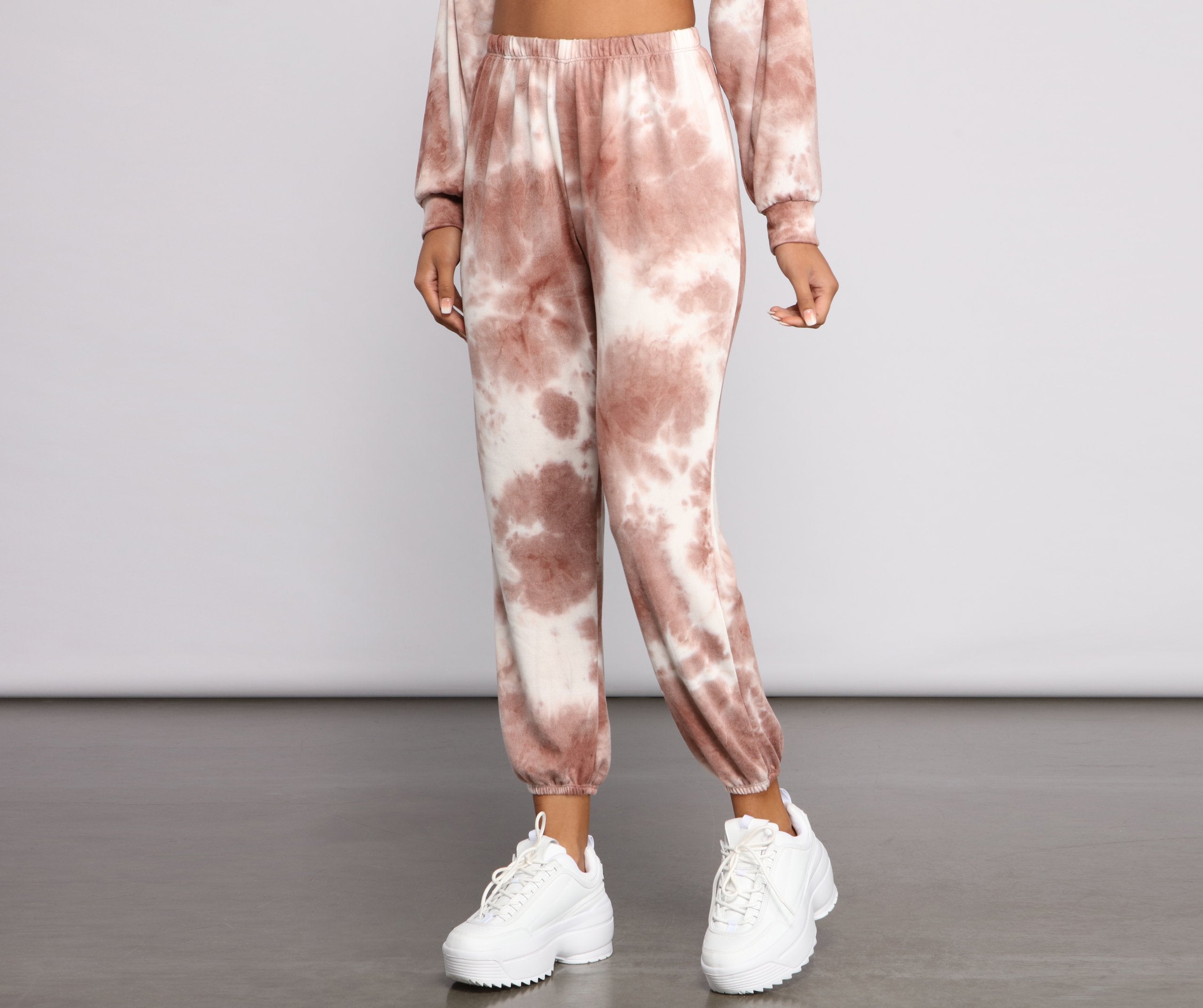 Colorfully Chic Tie Dye Joggers - Lady Occasions