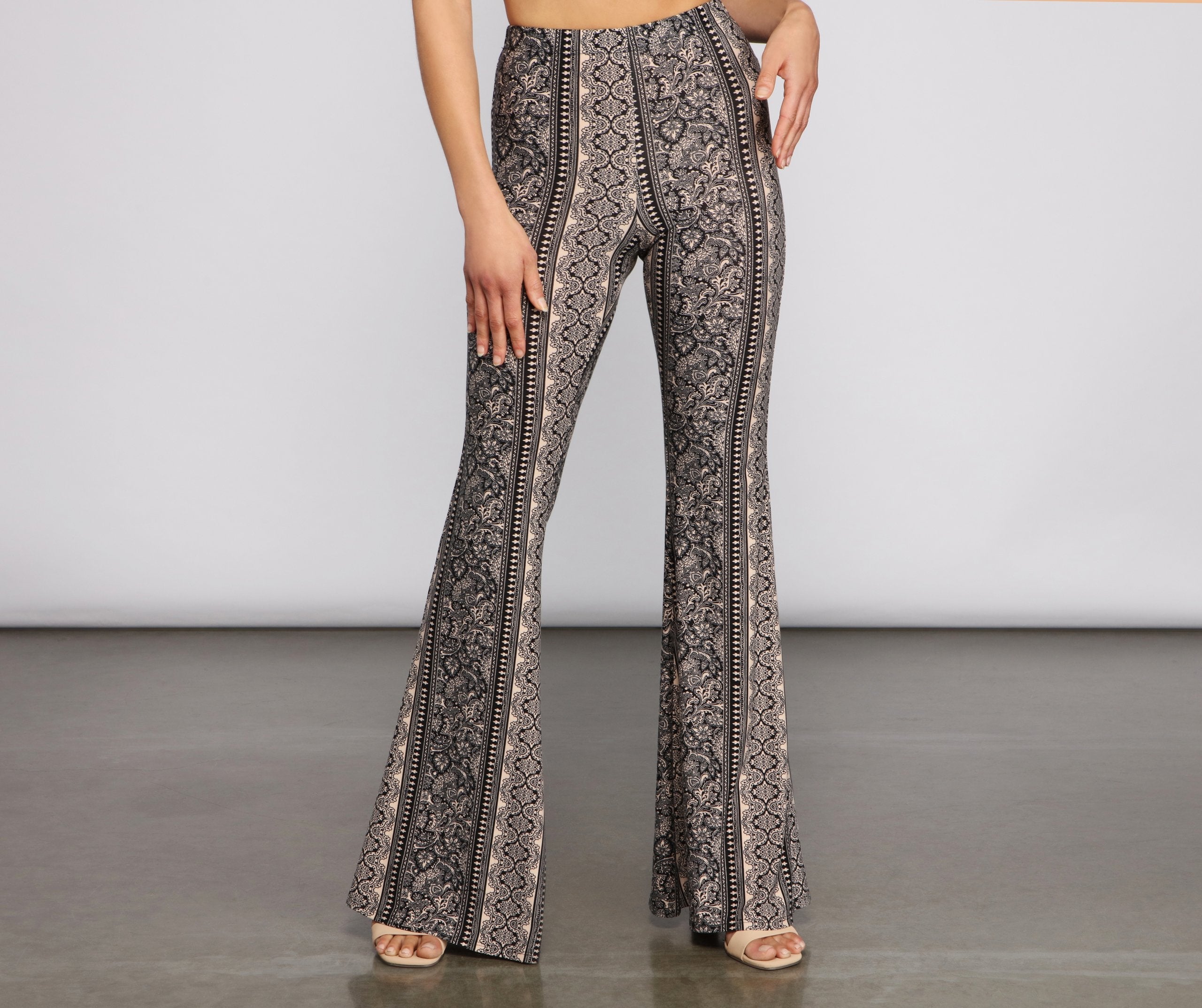 Wanderlust Beauty Flared Pants - Lady Occasions