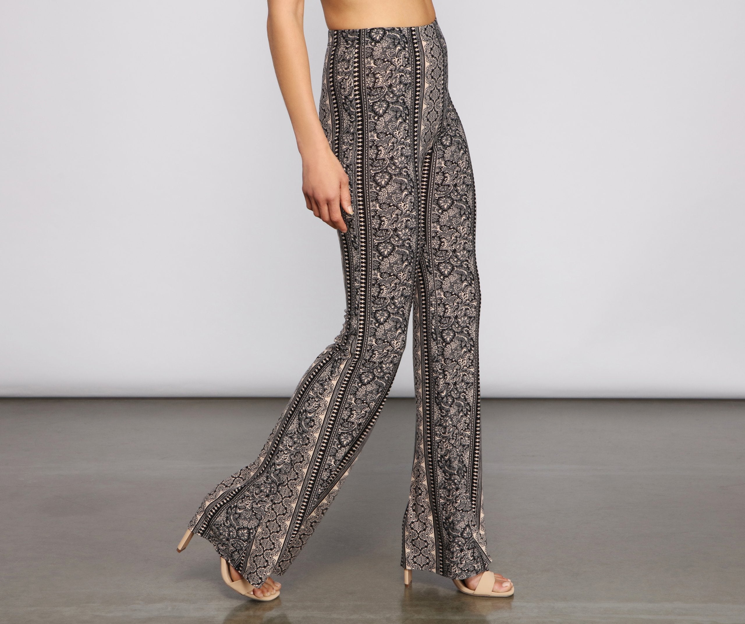 Wanderlust Beauty Flared Pants - Lady Occasions