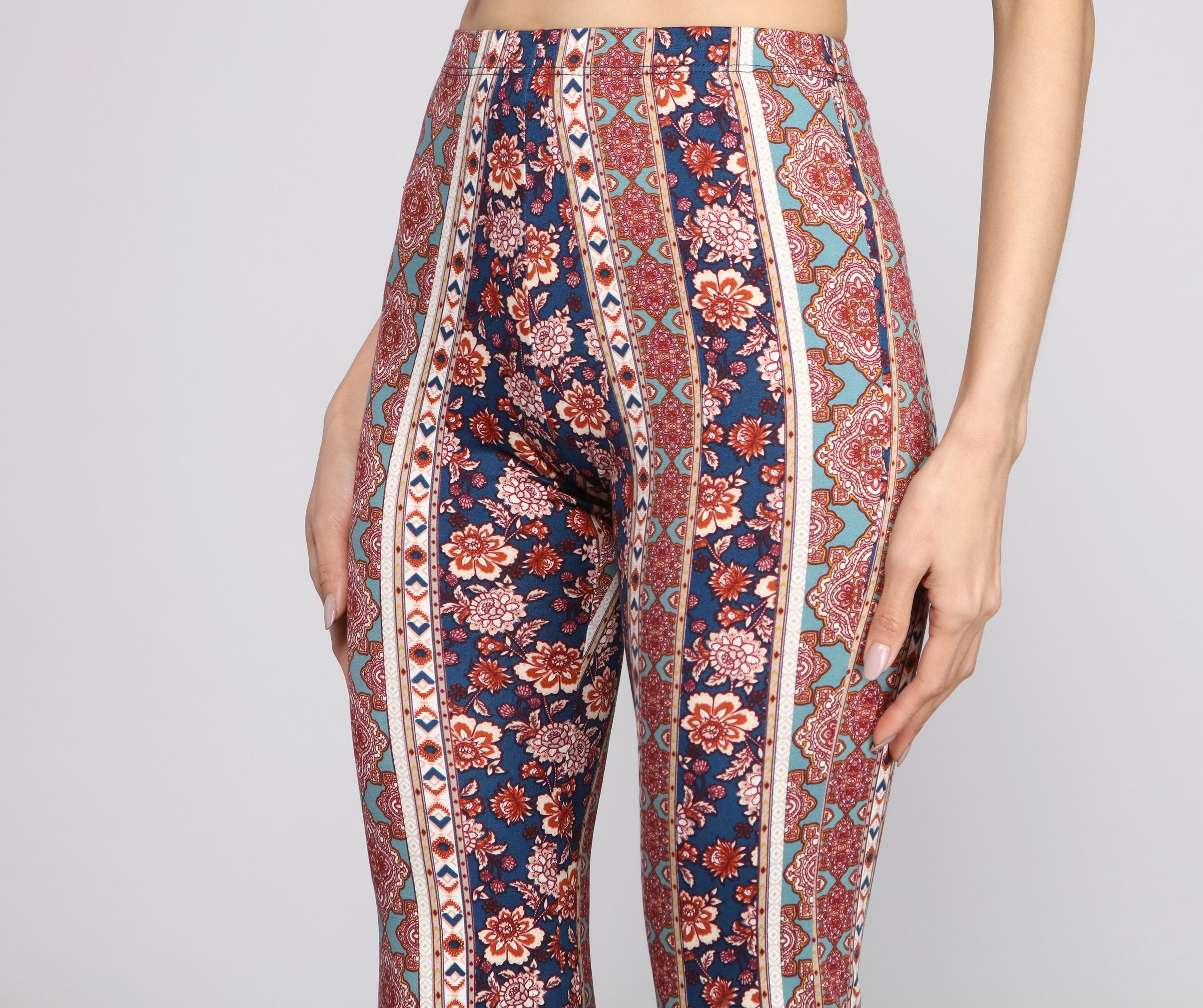 Wanderlust Beauty Flared Pants - Lady Occasions