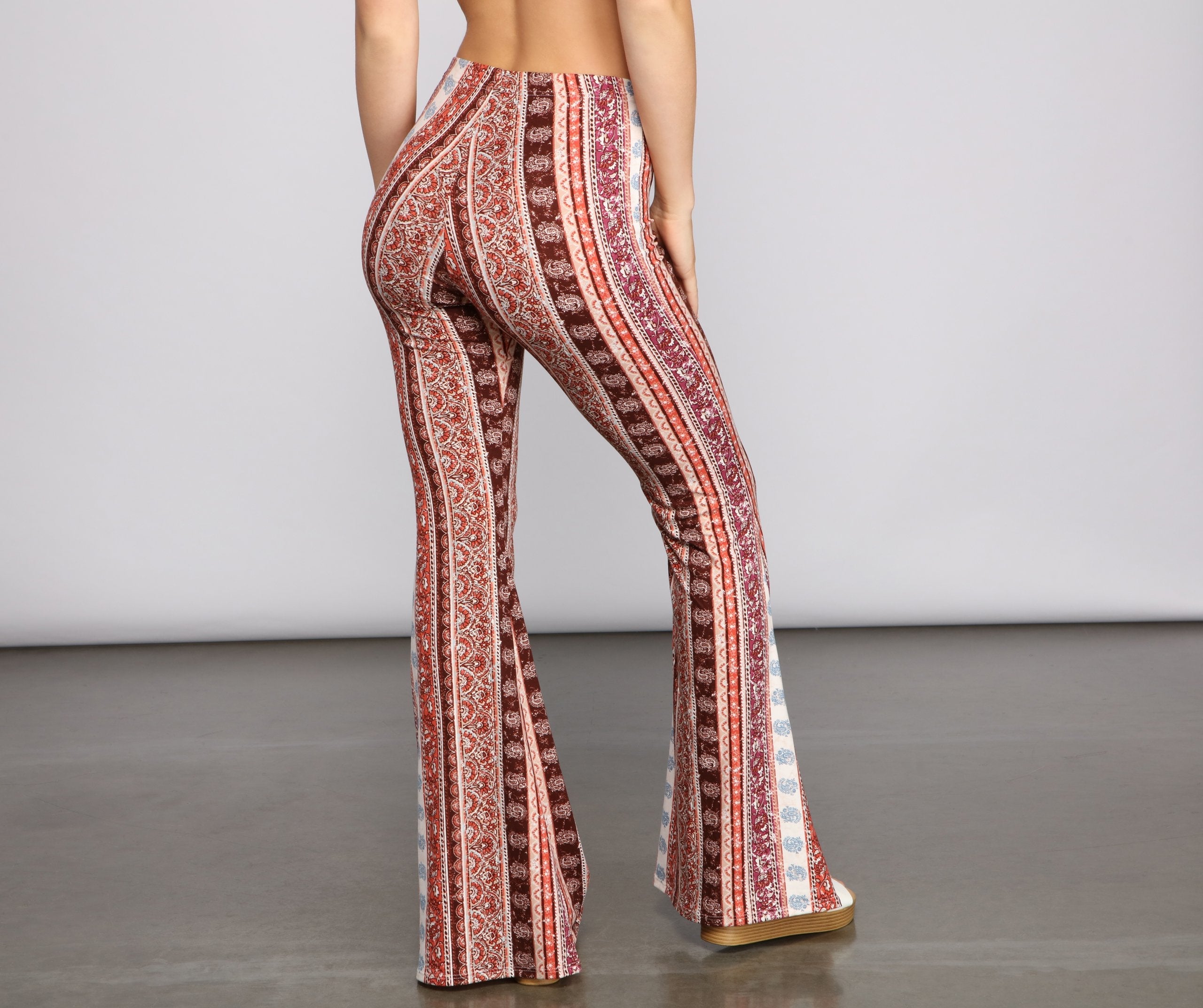 Wanderlust Beauty Flared Pants - Lady Occasions