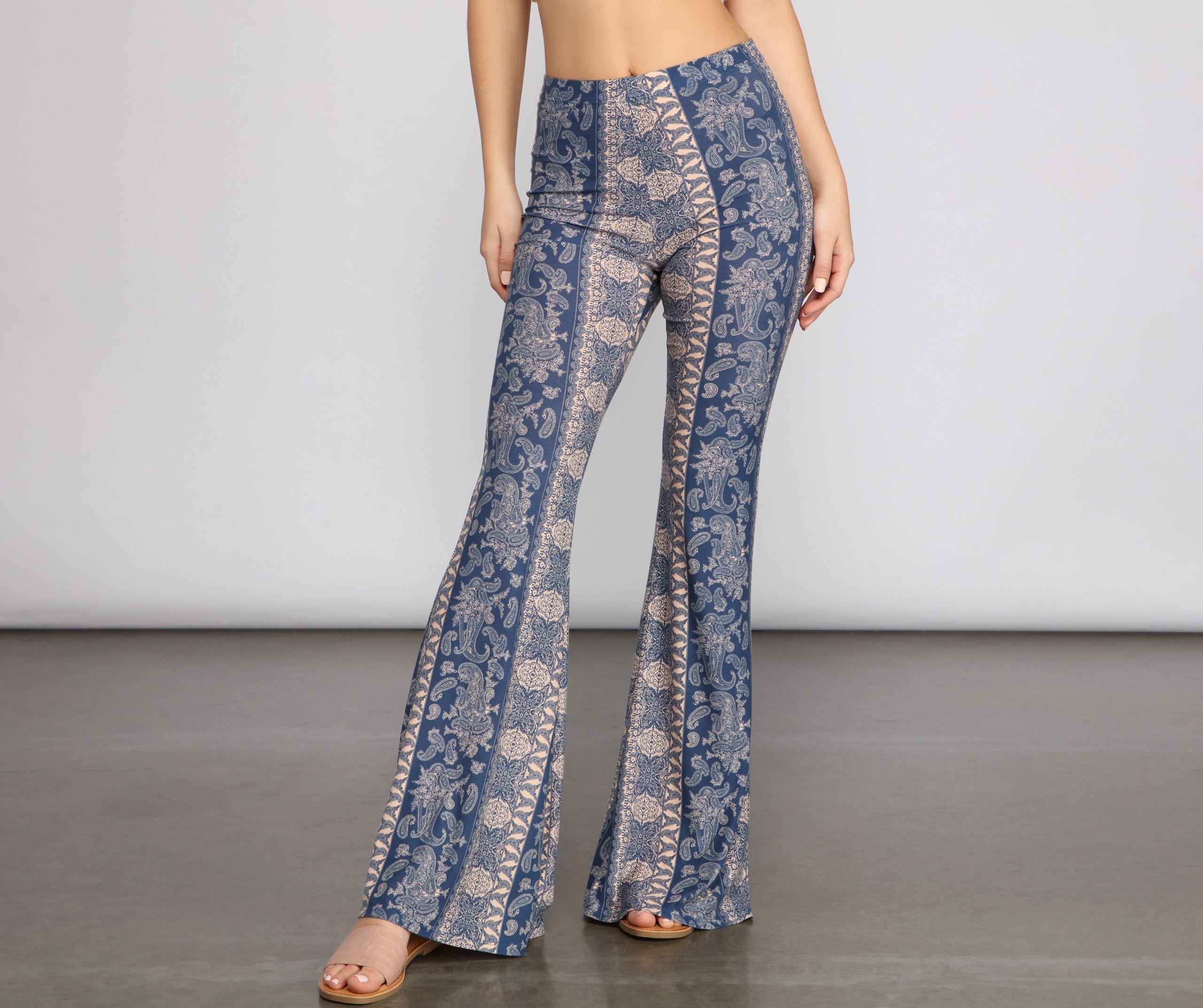 Wanderlust Beauty Flared Pants - Lady Occasions