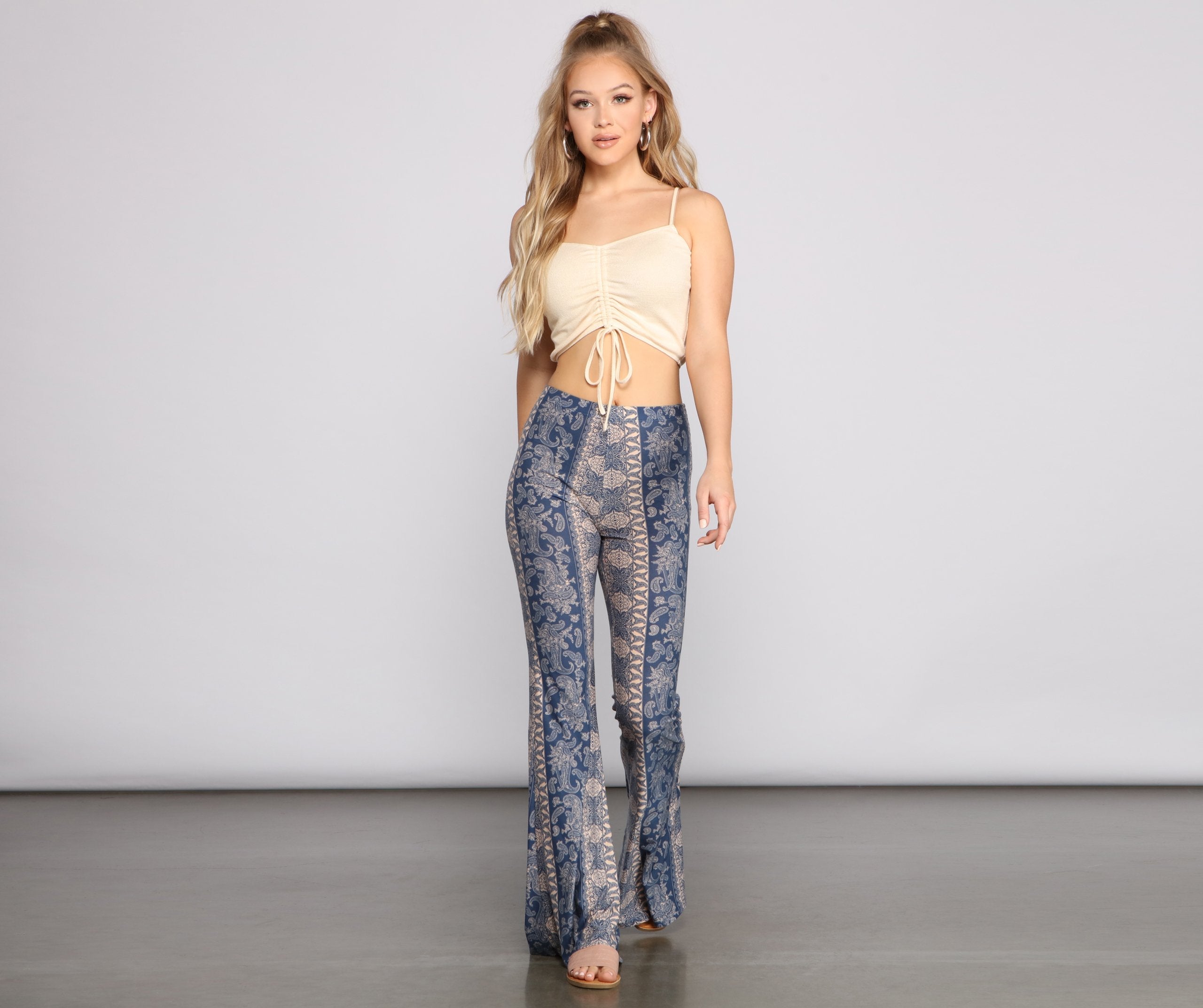 Wanderlust Beauty Flared Pants - Lady Occasions