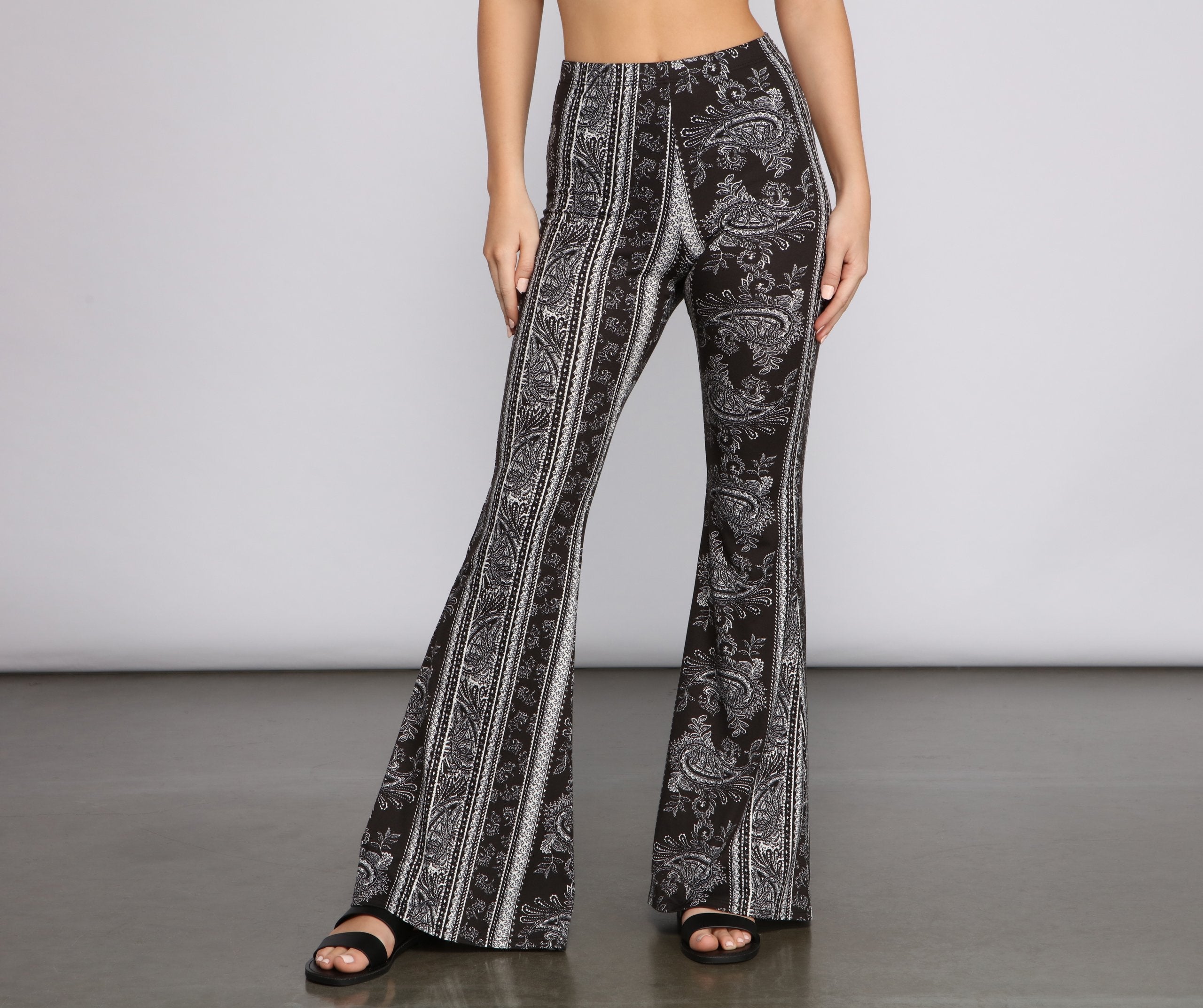 Wanderlust Beauty Flared Pants - Lady Occasions