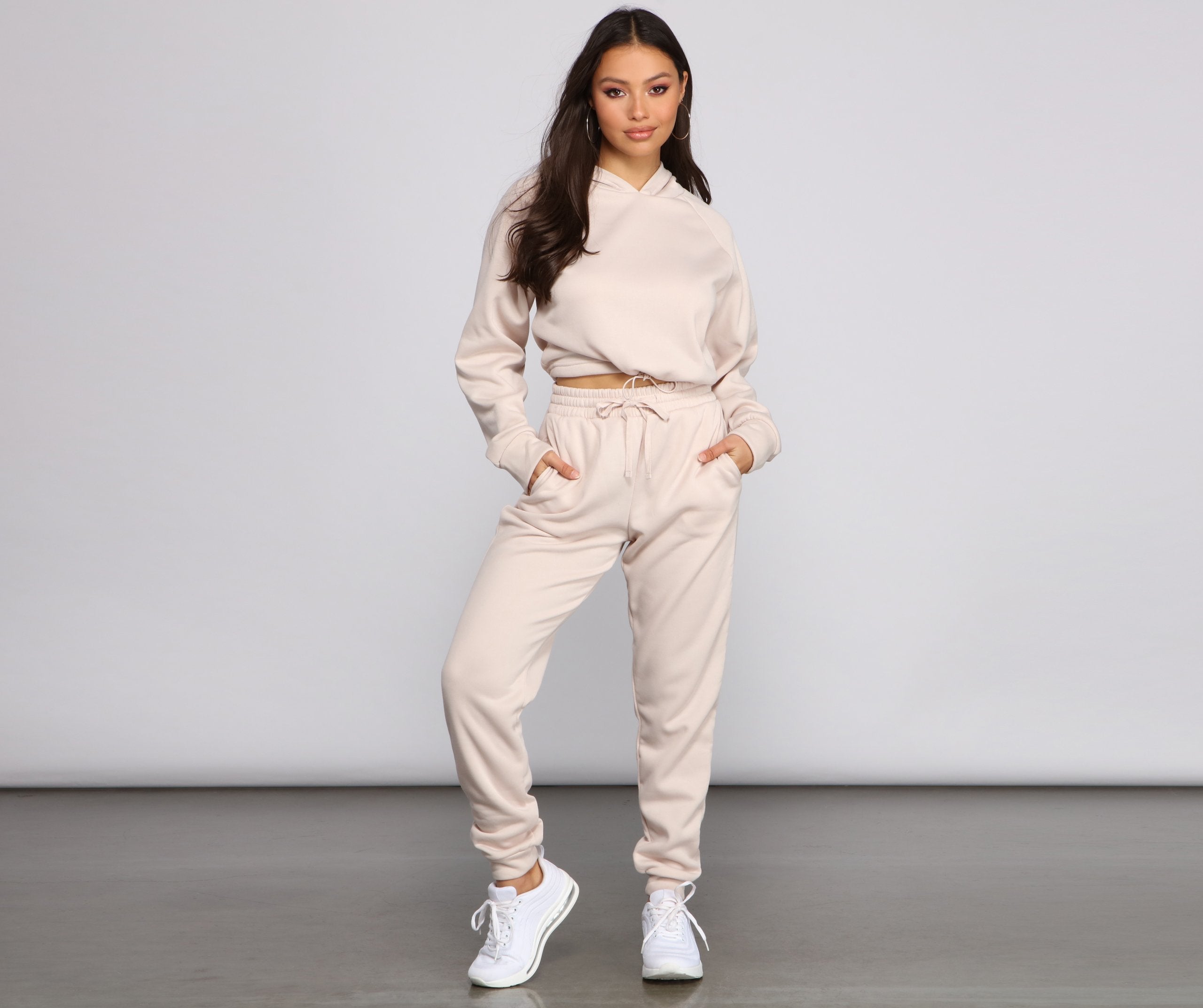 Back To Basics High Waist Joggers - Lady Occasions