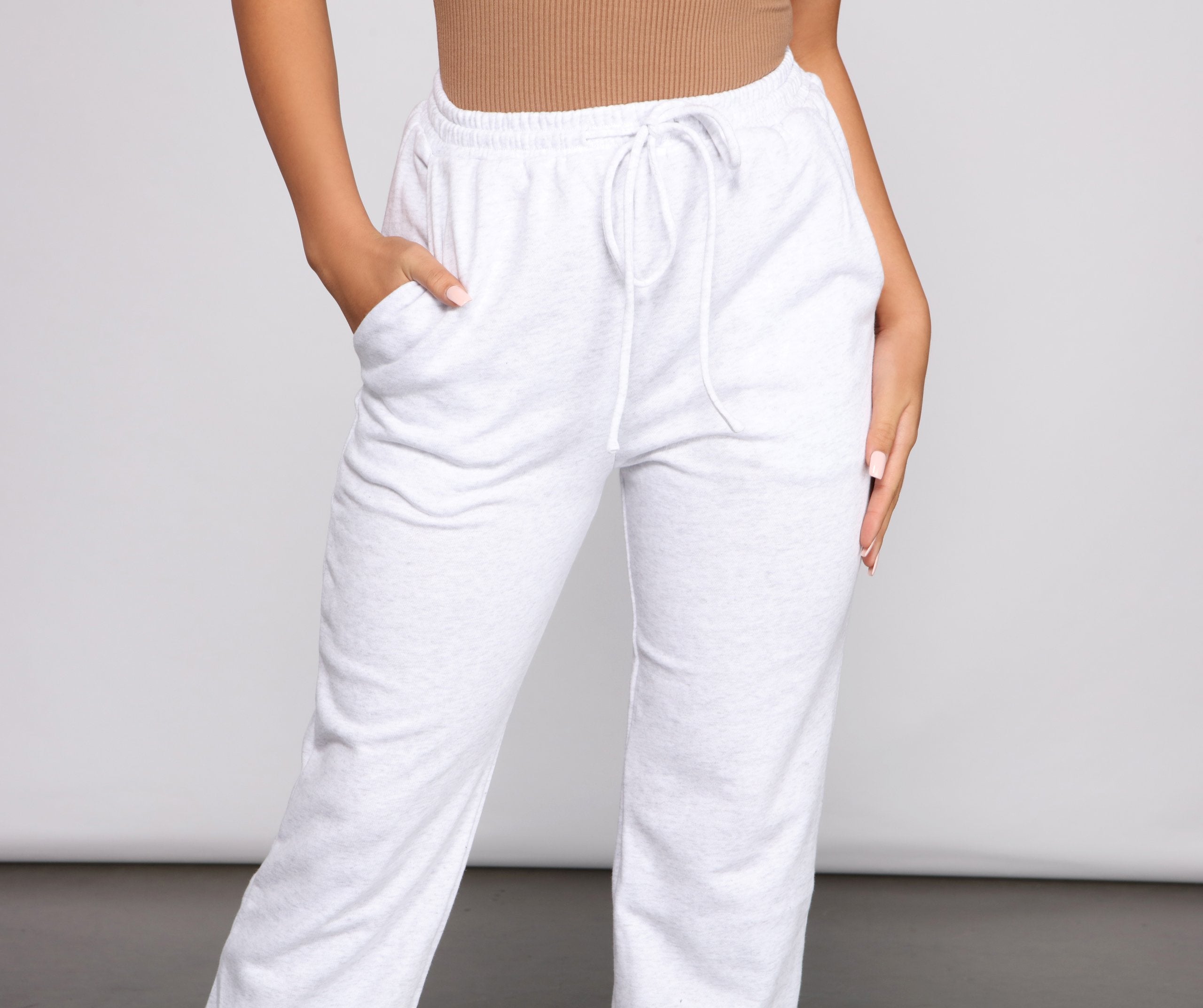 Basic Mood High Waist Joggers - Lady Occasions