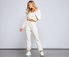 Trendsetting Babe High Waist Joggers - Lady Occasions